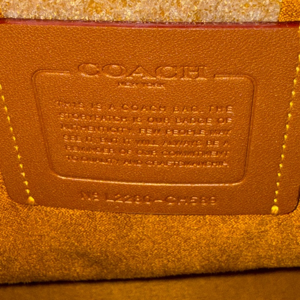 NWT Coach Ryia Colorblock Backpack - Picture 9 of 16